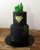 Beautiful Handmade Superhero Cake
