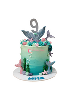 Mermaid Buttercream Cake. Choose Your Flavour - The Cake Mixer