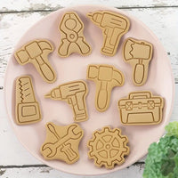 Tool Theme Cookie Cutter Set - 8 piece