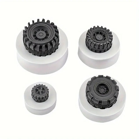 Tyre Silicone Mould - 4 Piece Set