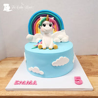 Cakes With 3D Unicorns