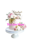 Beautiful Handmade 40th Birthday Cake - The Cake Mixer