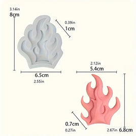 Flame Silicone Mould