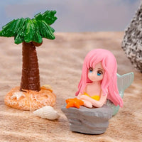 Cute Wee Mermaid Cake Topper - Non Edible