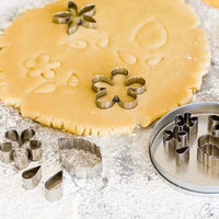 Mini Flower & Leaf Cutter Set - Stainless