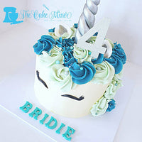 Classic Buttercream Unicorn Cake