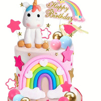 Unicorn Cake Decoration Set