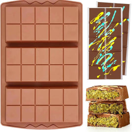 6 Cavity Dubai Chocolate Bar mould