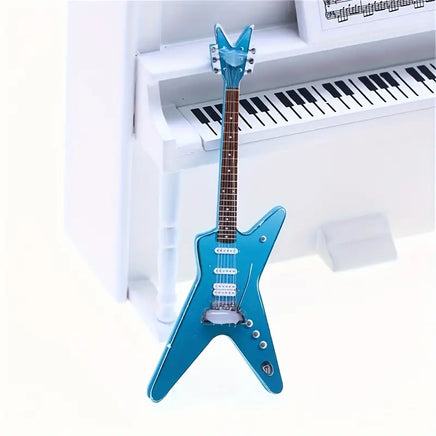 Set of Guitar Cake Decorations - 4 Piece