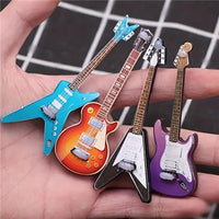 Set of Guitar Cake Decorations - 4 Piece