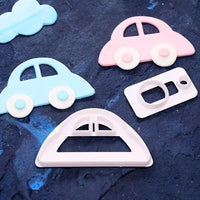 Cute Car Fondant Cutter Set. Top Quality