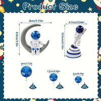 Space Theme Cake Decorating Set. Food Safe