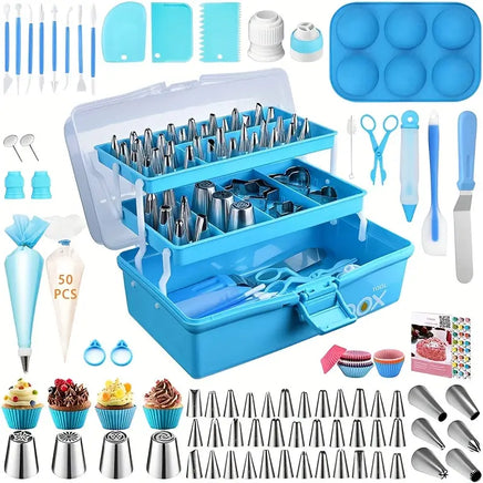 Cake Decorating Starter Tool Box - 236 Piece