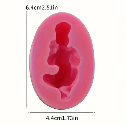 Sleeping Baby Silicone Mould. Perfect for Cake Decorating