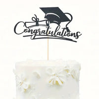 Congratulations Graduation Card Cake Topper
