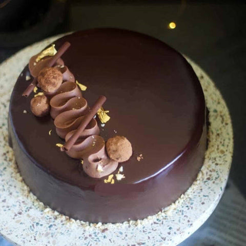 Decadent Chocolate Mudcake Birthday Cake