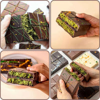 6 Cavity Dubai Chocolate Bar mould