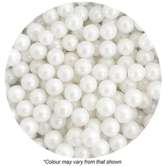 8mm Pearl White Cachous (Sixlets) 35gm