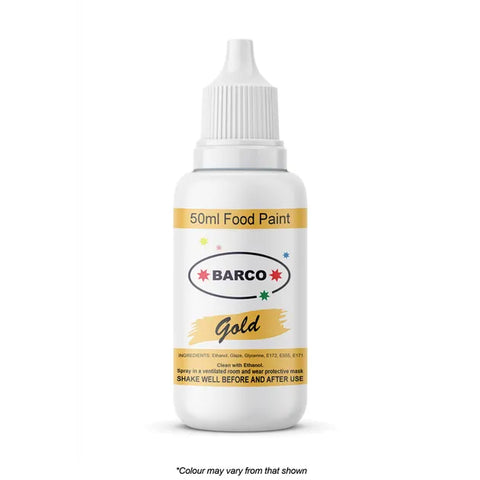 Barco Gold Quick Dry Edible Paint