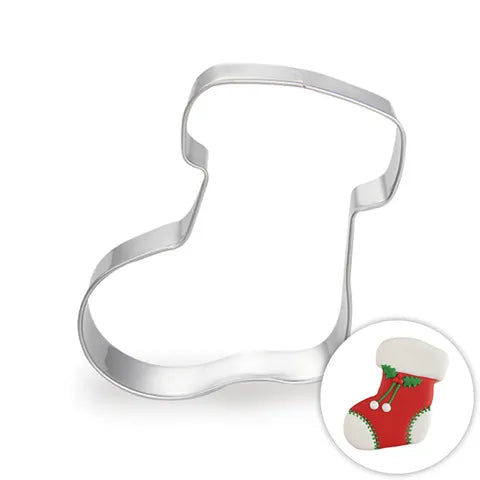 Christmas Stocking Cookie Cutter - Stainless