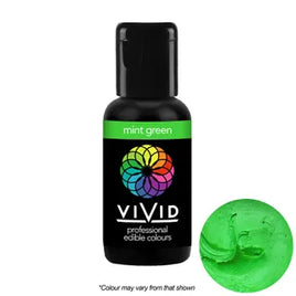 Vivid Mint Green Food Colouring Gel