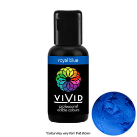 Vivid Royal Blue Food Colouring Gel