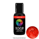 Vivid Super Red Food Colouring Gel