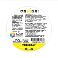 Yellow Fondant 200gm