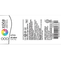 Vivid Oil Based Food Colour White