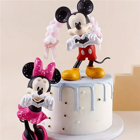 Mickey or Minnie Mouse Resin Figurine