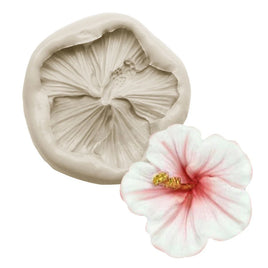 Hibiscus Flower Silicone Mould. Cake Decorating