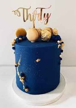 Beautiful 30th Birthday Cake. Choose a Design