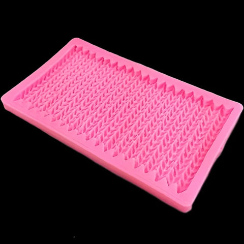 Knit Pattern Silicone Mould