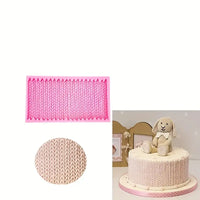 Knit Pattern Silicone Mould