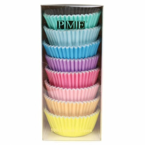 PME Pastel Foil Cupcake Papers x100