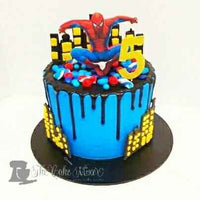 Awesome Super Hero Birthday Cake. Choose Your Design - The Cake Mixer
