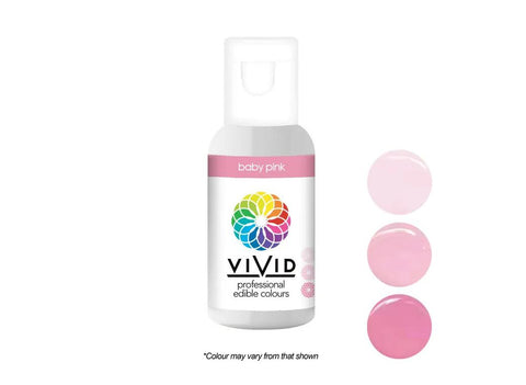 Vivid Oil Based Food Colour - Baby Pink