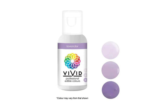 Vivid Oil Based Food Colour - Lavender