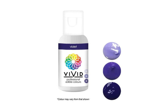 Vivid Oil Based Food Colour - Violet