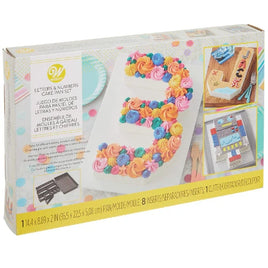 Versatile Wilton Letters & Numbers Cake Pan Set