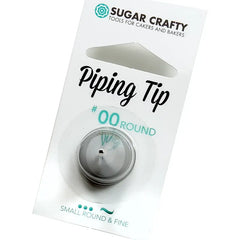 #00 Round Piping Tip Sugar Crafty