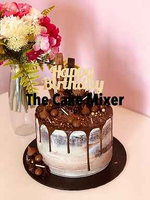 Celebration Buttercream Drip Cake. Choose Your Colour