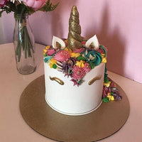 Classic Buttercream Unicorn Cake