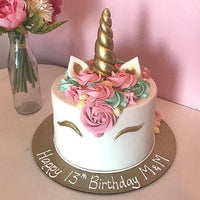 Classic Buttercream Unicorn Cake