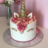 Classic Buttercream Unicorn Cake