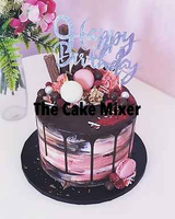 Celebration Buttercream Drip Cake. Choose Your Colour
