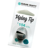 #104 Petal Piping Tip Sugar Crafty