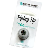#106 Drop Flower Piping Tip Sugar Crafty