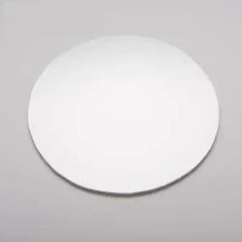 12 Inch White Round Cake Board. 6mm Thickness