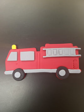Fire Engine Edible Cake Decoration